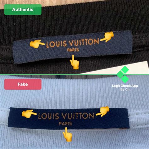 Louis Vuitton t shirt counterfeit